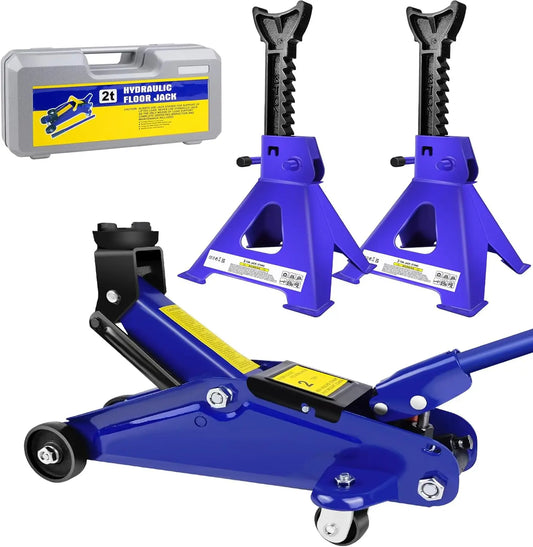 Premium Floor Jack & Axle Stand Combo™