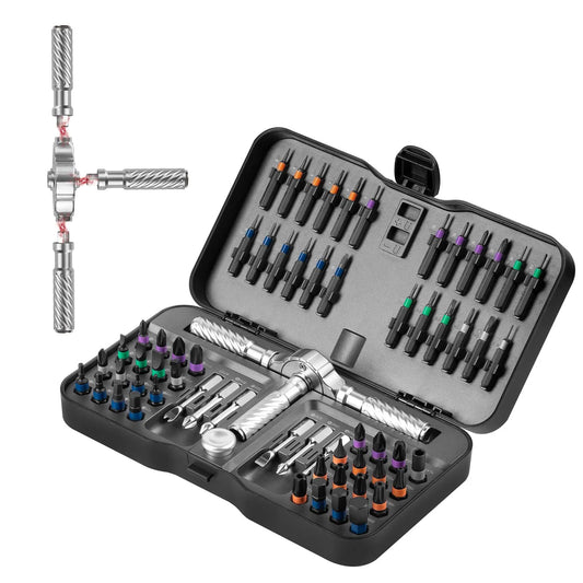 Precision Magnetic Ratchet Screwdriver Set™